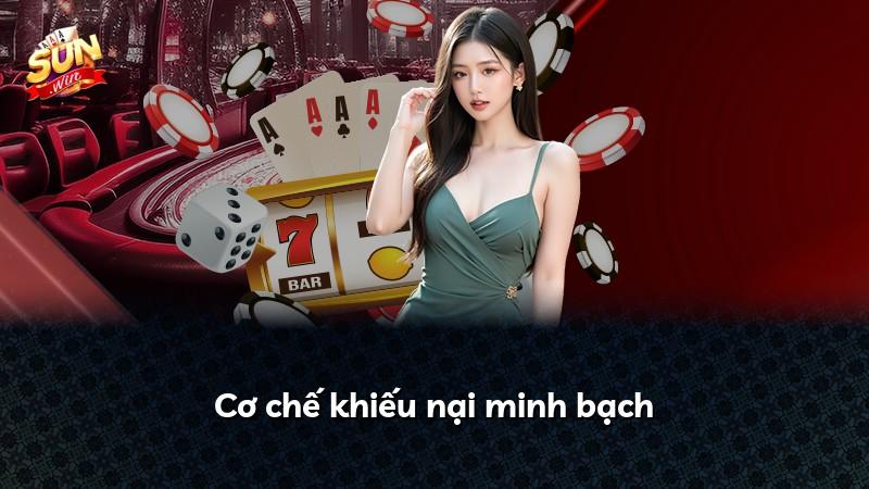Cơ chế khiếu nại minh bạch